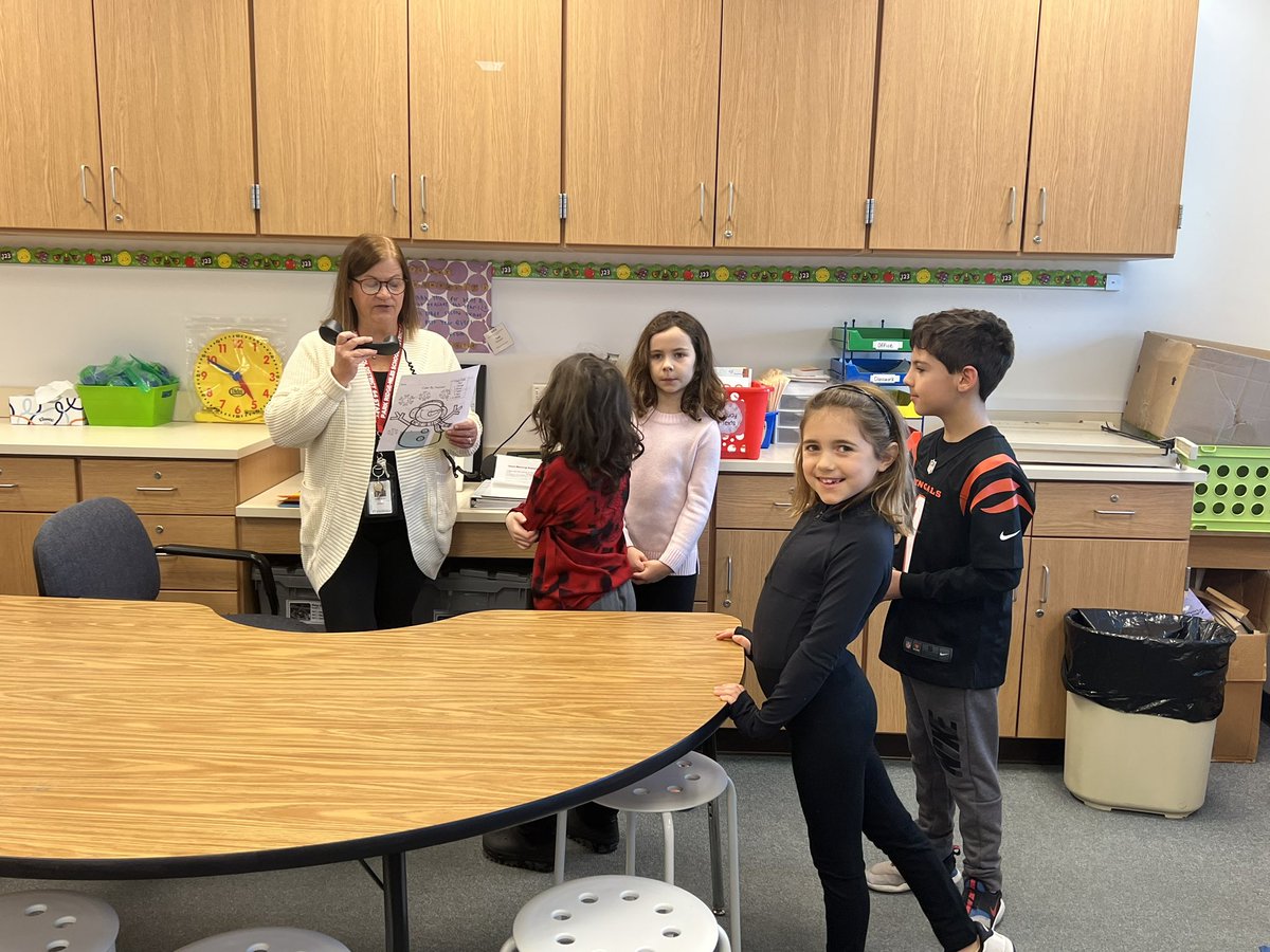 Busy week in room 211! We loved helping with morning announcements! #EngageD64 <a href="/D64News/">D64 Park Ridge-Niles</a> <a href="/RooseveltD64/">RooseveltD64</a>