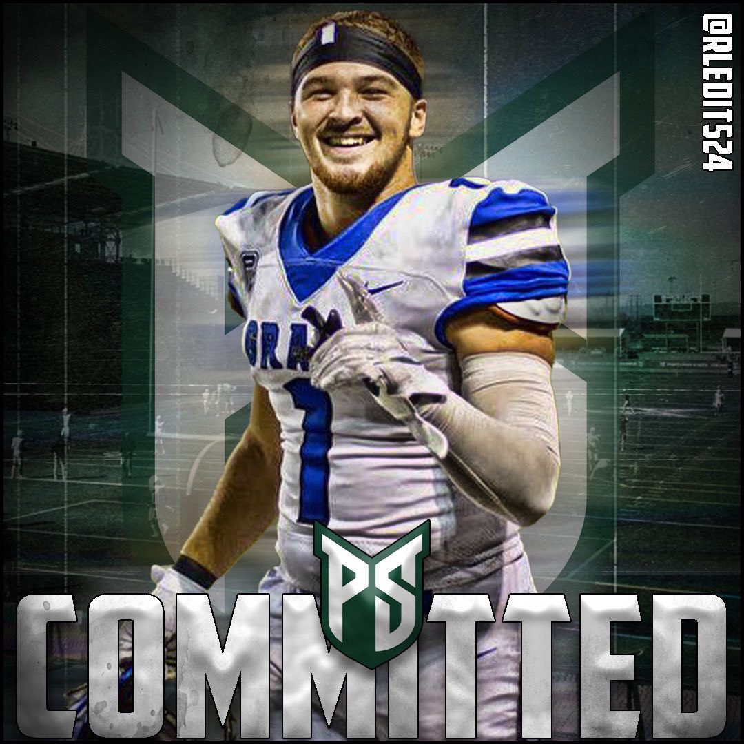 So excited to announce my commitment to Portland State. Truly appreciate everyone that’s been apart of my journey. Can’t wait for what’s in store. #committed @cfry_05 @coachapatterson @grant_fb @TheNewAthlete @B12PFootball