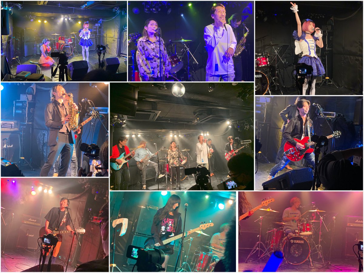 misatomono's tweet image. 昨日はTdcTさん主催ライブに行ってまいりました✨
とってもかっこいい演奏と、なにより、めっっちゃくちゃ楽しそうな皆さんを見て、たくさん元気をもらえました🌷
客席含め、久しぶりにお会いできた方もたくさんいてとても幸せ💞
#TdcT #星空キルクス団 #即席バンド #みく16歳 #岡秀年