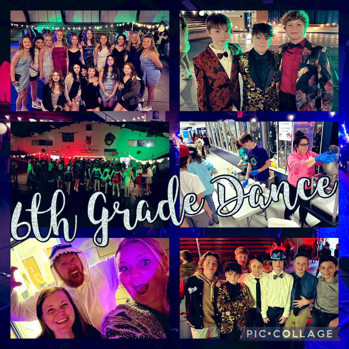 nmhuffman's tweet photo. Our 6th grade snowball dance was snow much fun! TREND did an amazing job! #VMSElevate https://t.co/ErcT6AZOdQ