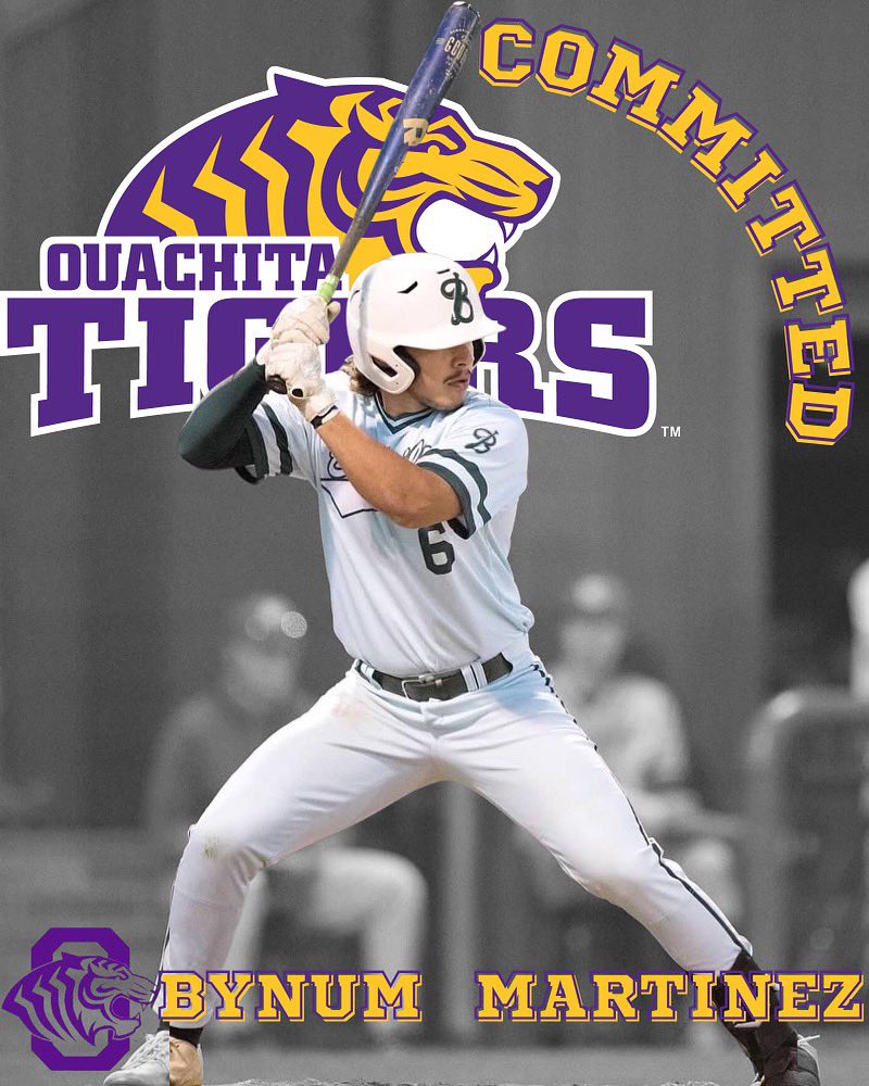 I am blessed and very excited to announce my commitment to continue my academic and athletic career at Ouachita Baptist University!! I thank God, my family, coaches and friends for getting me to where I am.I would also thank <a href="/beauburson13/">Beau Burson</a> <a href="/_davidbrown_50/">David Brown</a> and Coach Howard!!!