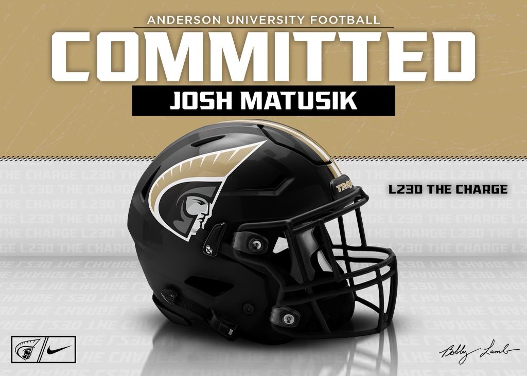 JoMatusik_90's tweet photo. 100% committed. Let’s get to work!🔥 @bobby_lamb @coachhick @malikchevry @SethStrick11 @AUTrojansFB https://t.co/Hs9VVXKxbG
