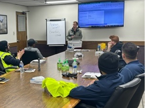 4kids5's tweet photo. @BlakeLovvorn6 demoed how the benefits guide can be a great tool when providing observation feedback. Mgmt also engaged in an activity by guiding a blindfolded Sup successfully toss a penny in a can.   @melirere @gobluescotty27 @nau56din @MaderaAlex92 @divine2wincom @GregPietrek https://t.co/yrFOvt6iDW
