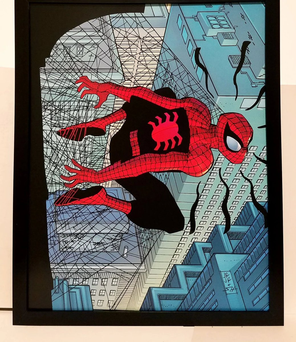 RT @spideymemoir: Spider-Man by Romita Jr & Hanna! https://t.co/rV04FzTxaj