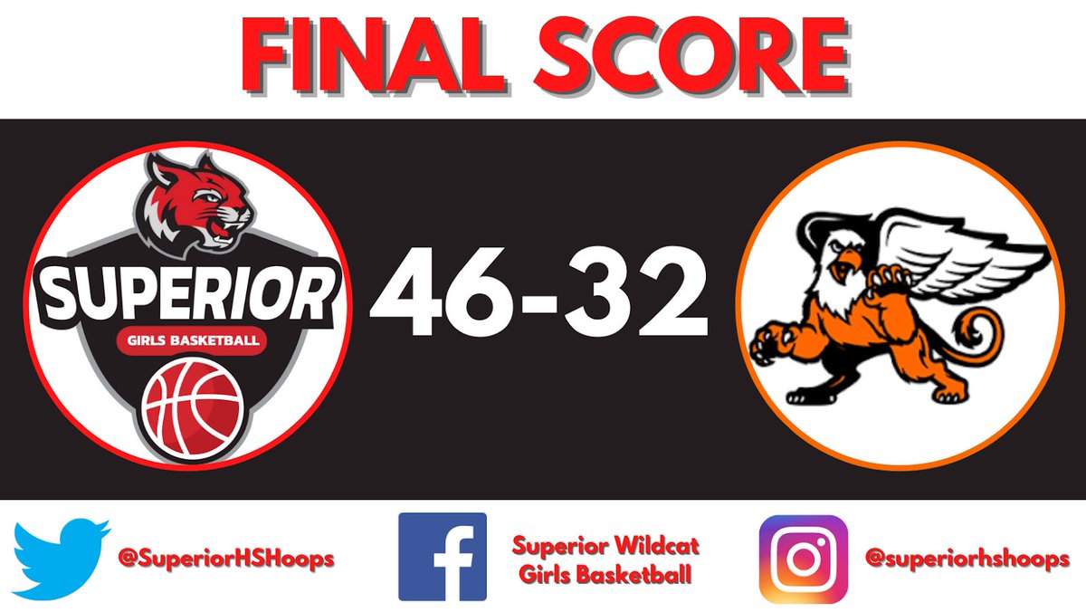 W. #FINDAWAY 💪🏻

The Wildcats slug it out with Diller-Odell. We hold the Griffins to 11 second half points. #nebpreps 

So. Sadie Cornell leads the way with 12.

So. Halle Bargen and Sr. Ella Gardner chip in 11.

So. Faith Butler adds 6.

Conference tournament next week! 

#GRIT