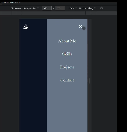 RobertLeeSaund's tweet photo. Robert lee Saunders teacher qld Day 25 of  #100DaysOfCode 
Day 1 of  #30DaysOfProductivity

Today completed the mobile navigation for my portfolio website 
 
#ReactJS #nextjs #coding #javascript #webdevelopment  #LearnInPublic #100daysofcodingchallenge  #webdev #100Devs https://t.co/xS7VXcfJR6