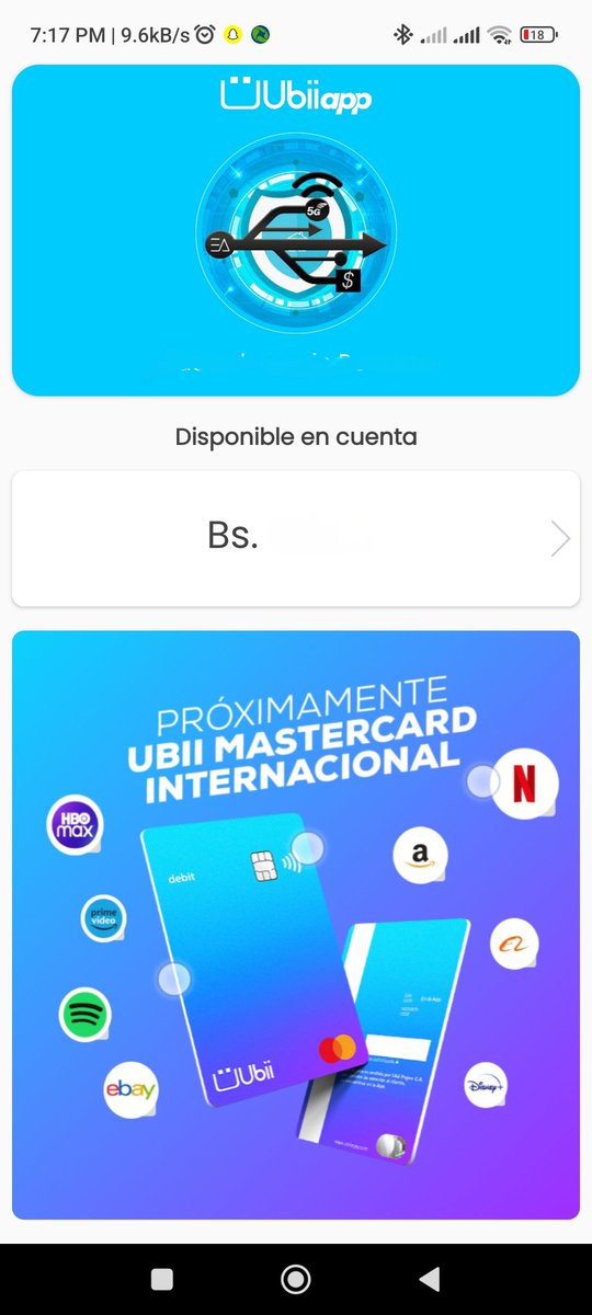 Fintechccs's tweet photo. Esta #fintech @SomosUbiiapp puedo decir que es una de la más sencilla para realizar:
#recargatelefonica
#pagomovil 
#pagoonlime

También posee su tarjeta #Mastercarddebit. https://t.co/hD5JqUnFr8