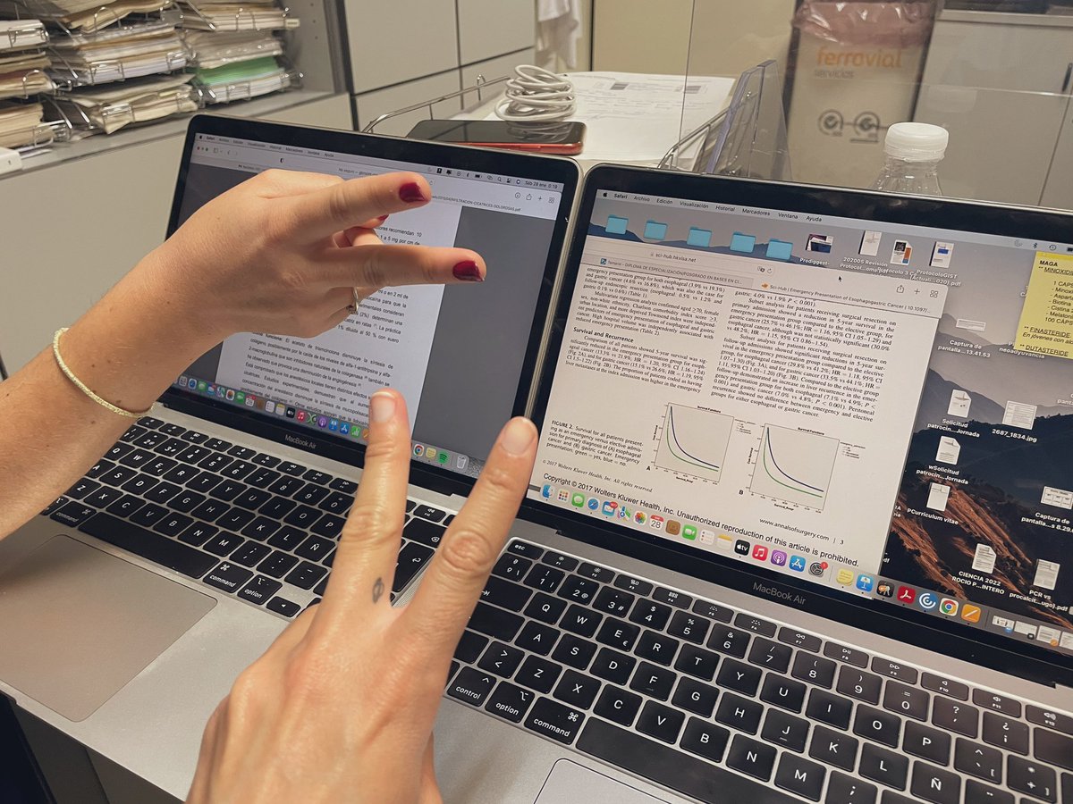 Guardias bien aprovechadas y en la mejor compañía❤️
<a href="/RocioMMojarro/">Rocío M.Mojarro</a> <a href="/CirugiaHJRJ/">CirugiaJuanRaHuelva</a> <a href="/EnriqRL/">Enrique Rguez. Lora</a>