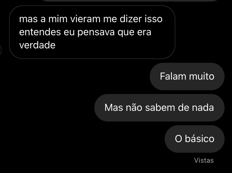 O básico.
