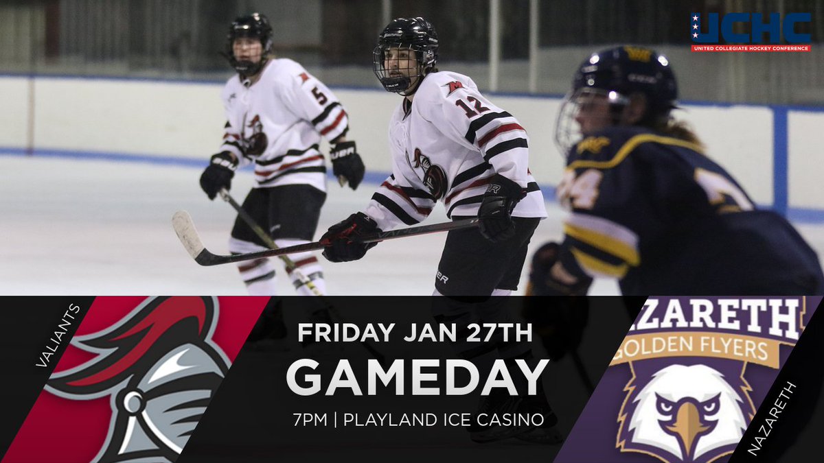 Manhattanville College Valiants on Twitter "Women's hockey is set play Nazareth tonight for