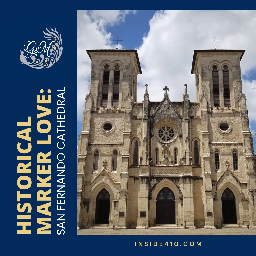 Read this week's Inside410 Historical Marker Love - San Fernando Cathedral, a focal point for Tejano's resistance to the diminishment of their religious and cultural heritage. #readmoreinside410 #inside410 #blogpost #sanfernandocathedral #sanantoniohistory #tejano #cultura