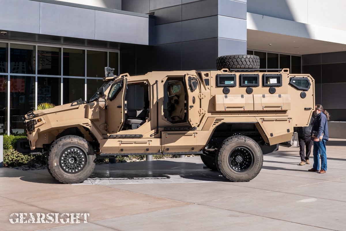 Uber XXL?  Plan B Supply was on hand at SHOT Show, showing off their Renegade APC.  #shotshow #shotshow2023