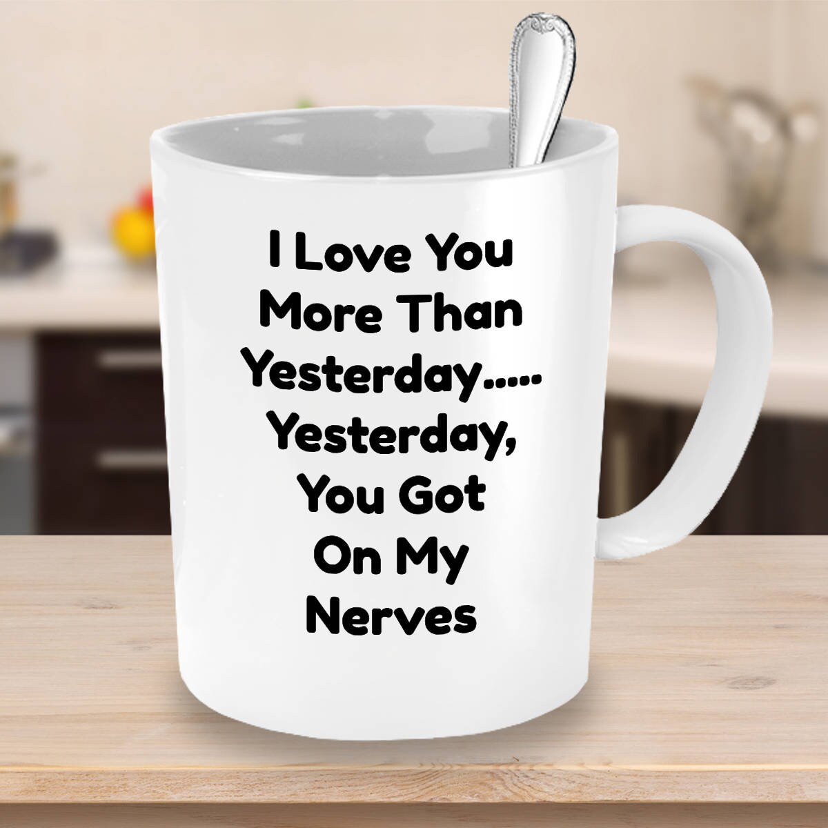 Excited to share the latest addition to my #etsy shop: Funny Love Mug for Couples, Couples Gifts, I love You, Funny Coffee Mug, Ceramic 11 oz etsy.me/3JklJA0 #ceramic #yes #funnymug #iloveyoumug #mugsforvalentine #couplesmugs #couplesgifts #husbandgift #wifegif