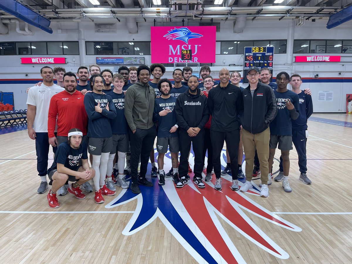 MSU Denver Men's Basketball tweet media