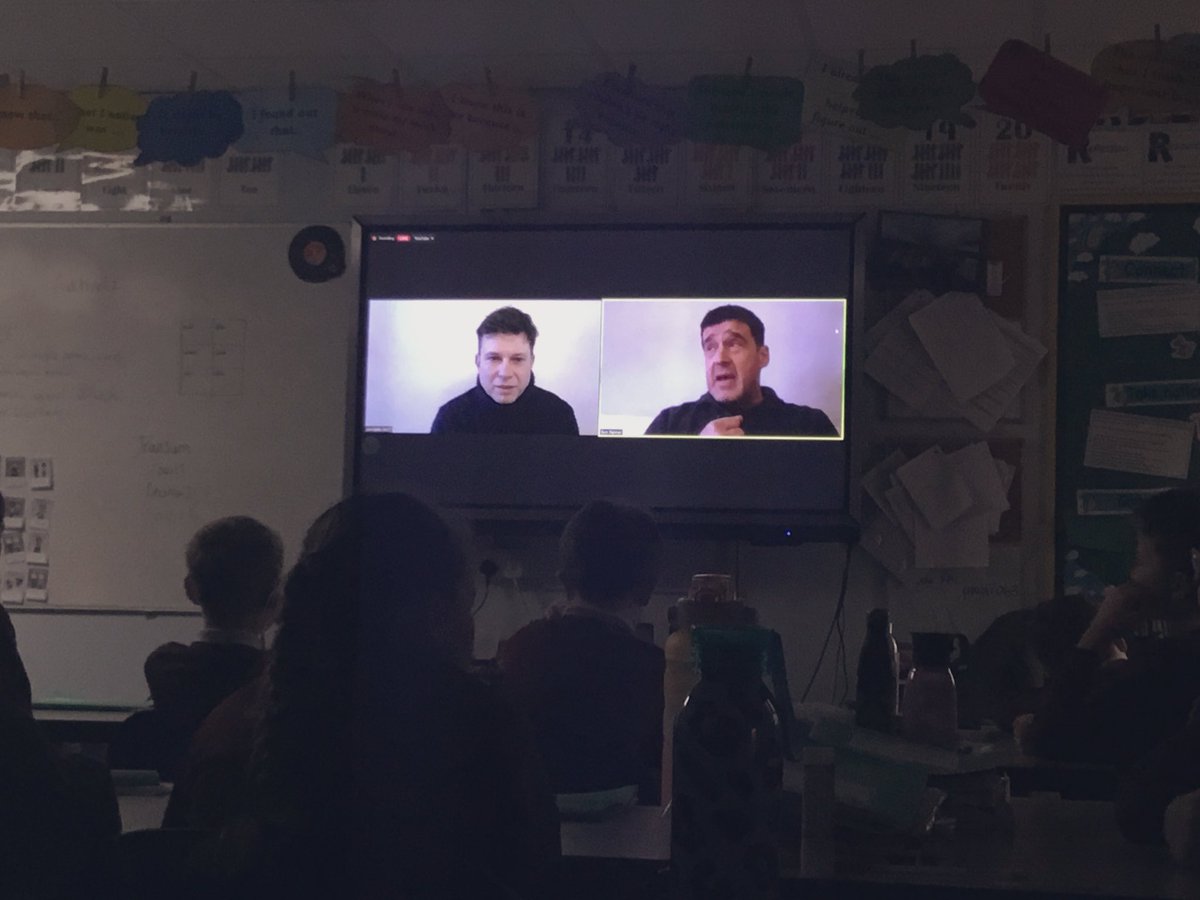 <a href="/tarucabelmont/">Taruca Class</a> were amazing today - we took part in #HolocaustMemorialDay with <a href="/tompalmerauthor/">Tom Palmer</a> and <a href="/Literacy_Trust/">National Literacy Trust</a> <a href="/BelmontGrantham/">Belmont CP School</a> #BelmontHistory.