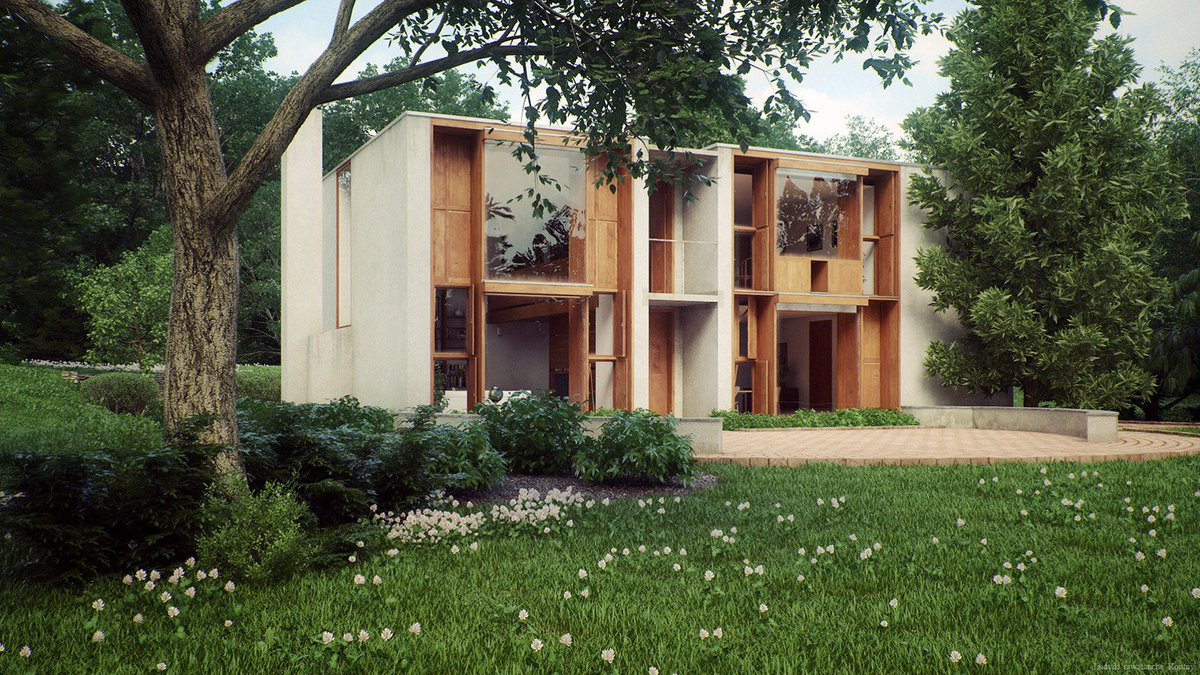 JodyBrownArch's tweet photo. Can't stop thinking about the Esherick house by Louis Kahn https://t.co/JbTVp3W7kD