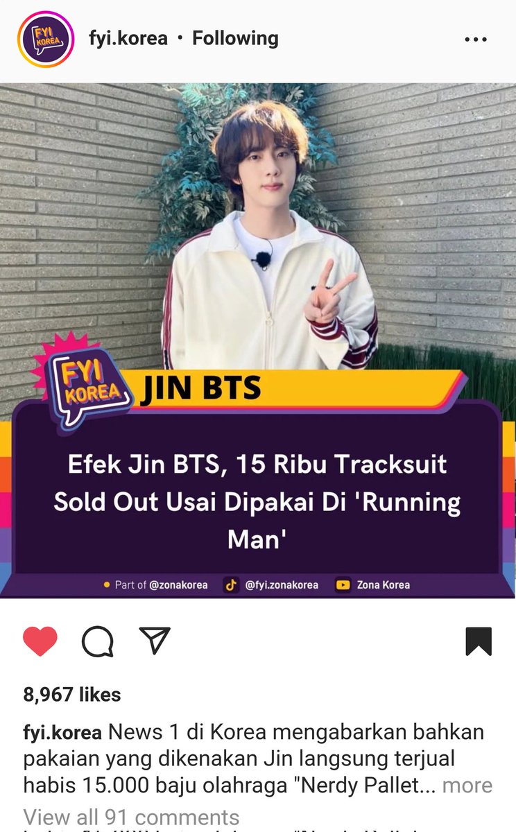 🏆#JIN scored the highest first appearance on Billboard Hot 100 among all K-pop groups & soloists 👏🏻 🆕[allkpop] FB✔facebook.com/142273450007/p… ⬆allkpop.com/article/2023/0… ✔twitter.com/allkpop/status… [fyikorea] ✔instagram.com/p/Cn50yZCpcVP/… Streaming #TheAstronaut by #방탄소년단진 @bts_twt