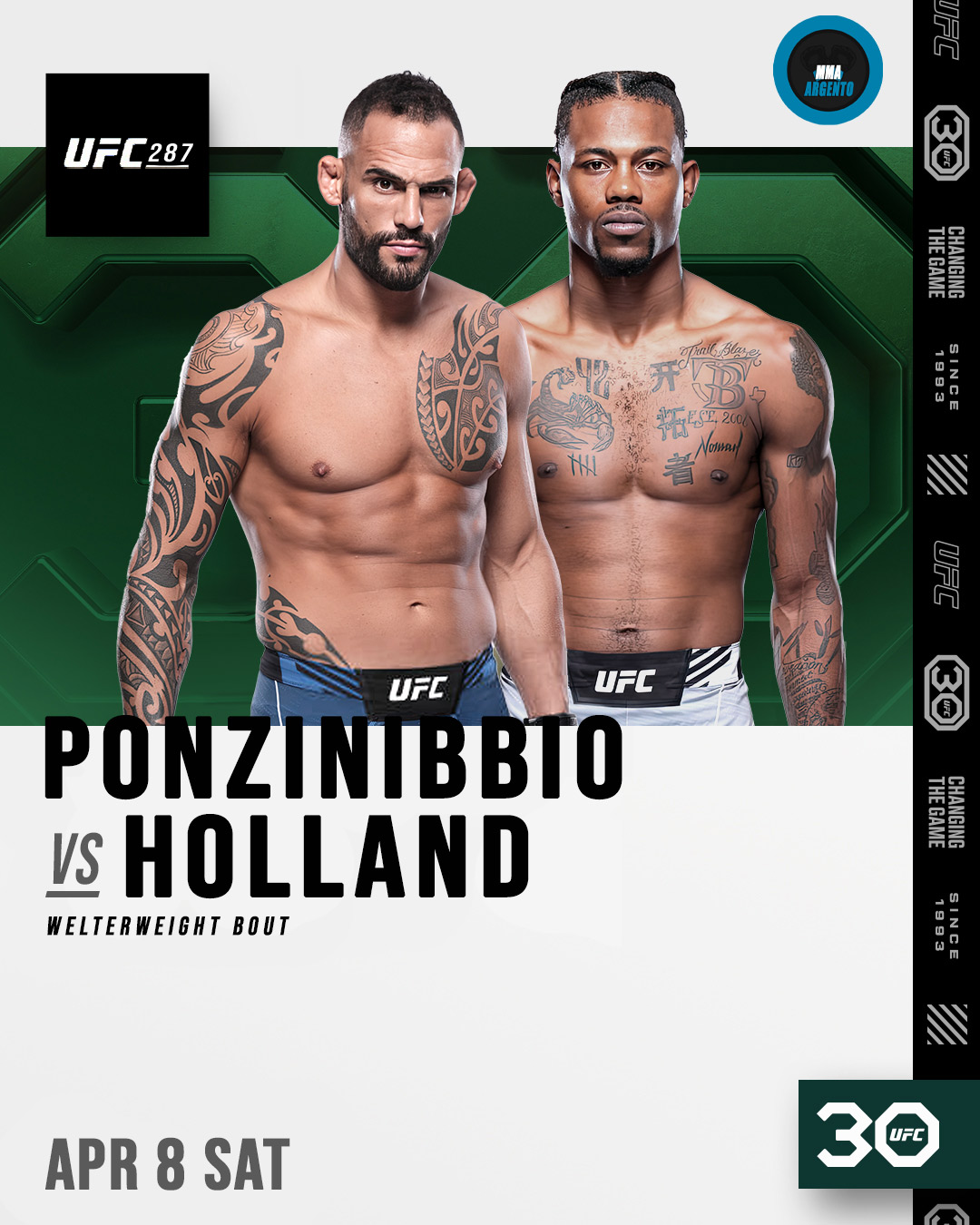 UFC 287: Kevin Holland vs Santiago Ponzinibbio: Preview, Prediction, and Odds