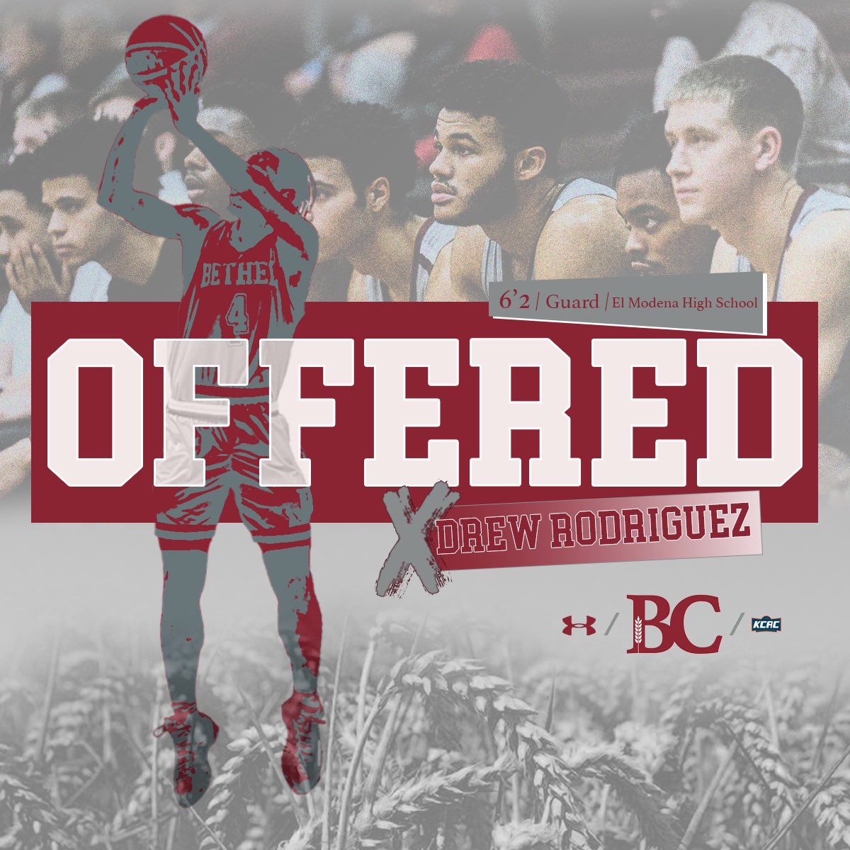 Blessed to receive an offer to Bethel University. Thanks Coach Reid for this opportunity.