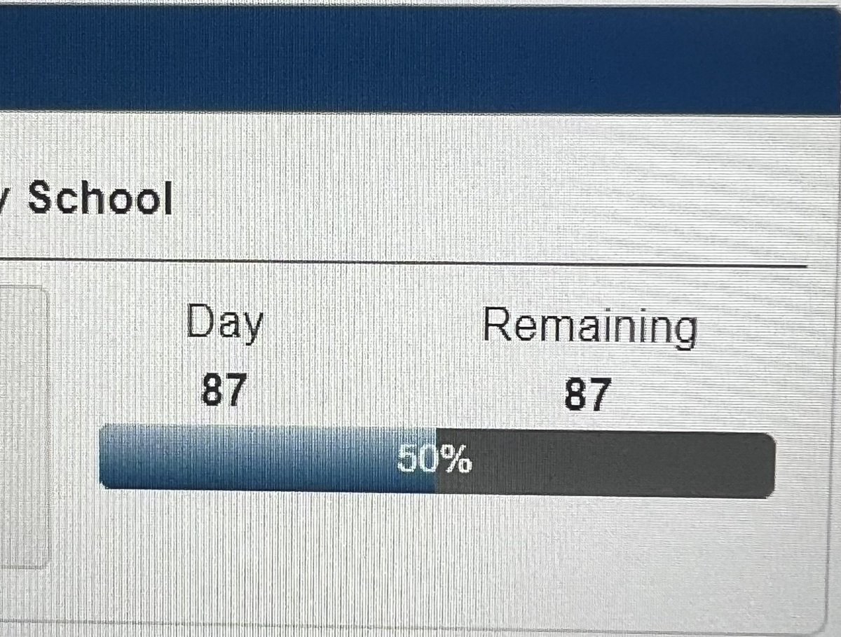 SuperLiz19's tweet photo. #YearofLife Day 26/365: Yesterday was ”half way day.” Which means we’ve survived 87 days of another school year and we have 87 left. This school year has been arduous, but I love that we’re making progress. Each day is one step closer to the bliss of the summer sun! ☀️🌊🍉🌻😎 https://t.co/2hAMp02BlU