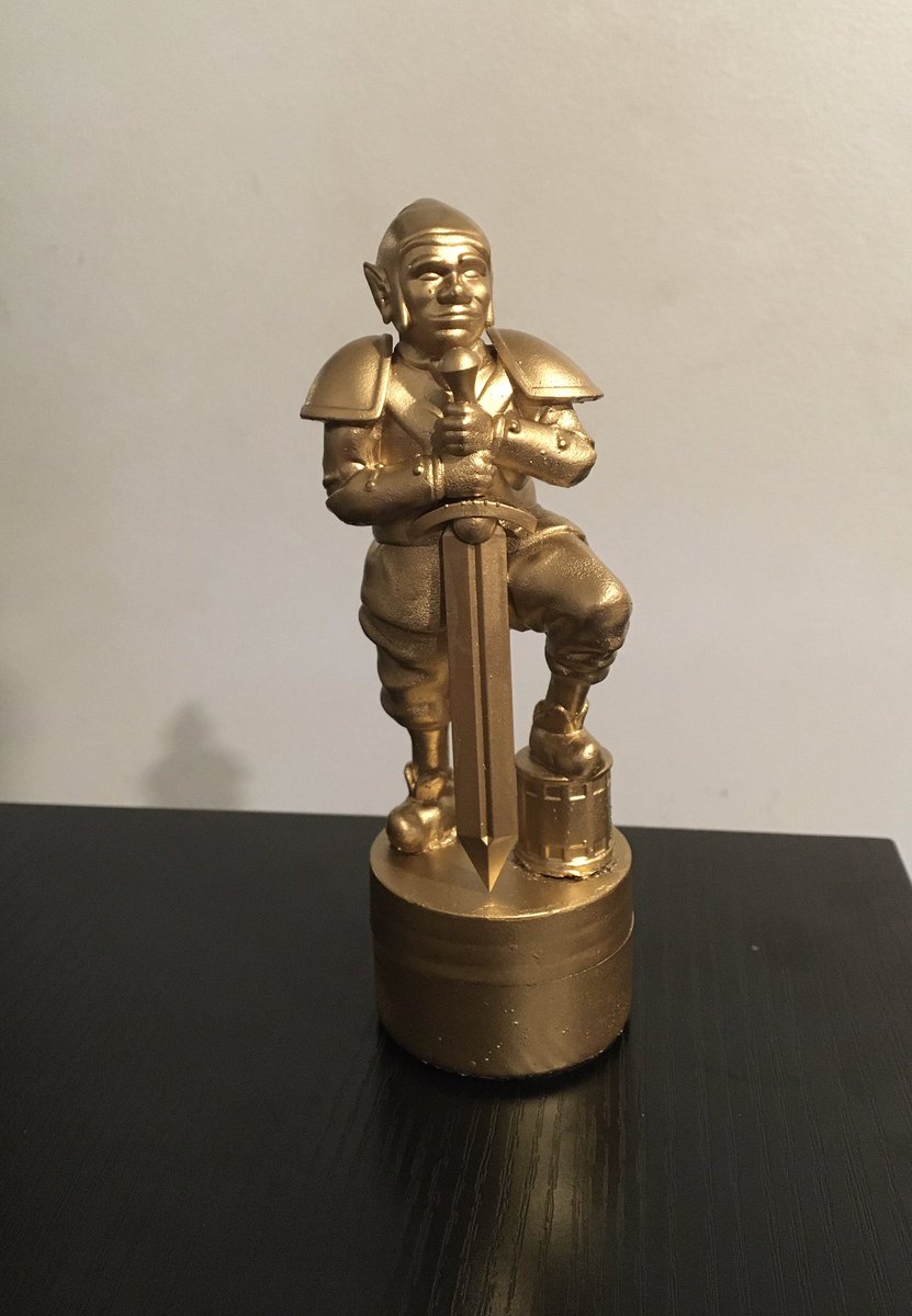 Community Champion 2021 Golden Gnome - a congratulations to the others I share this award with 🙂
