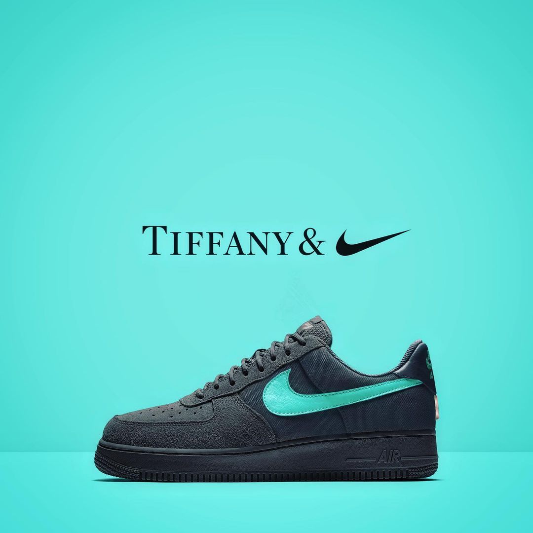 2極タイプ NIKE エアフォースワン ティファニー | giulianacividanes