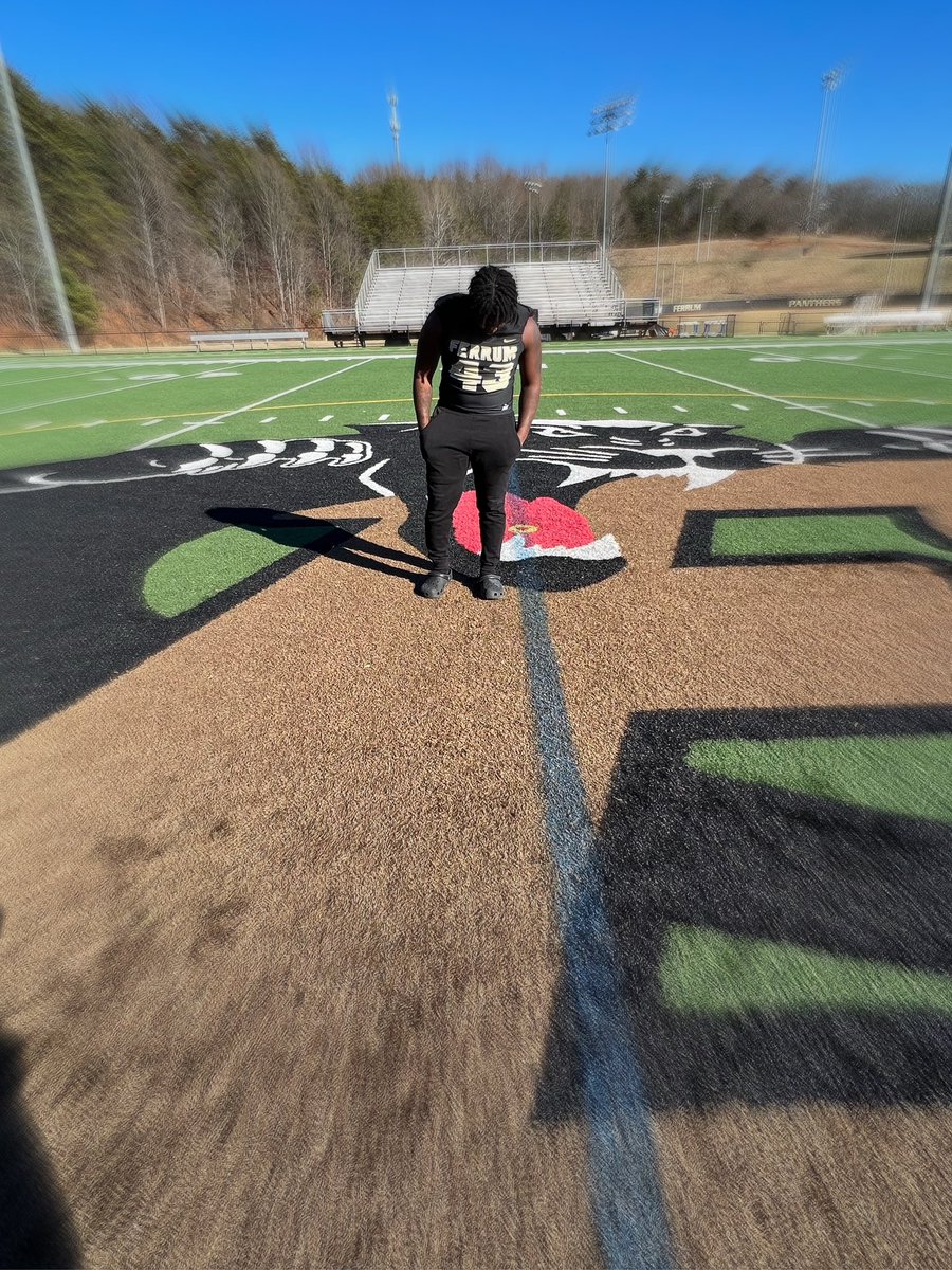 After a great visit, I am blessed to receive an offer from Ferrum College. Big Thanks to the coaches for having me!! @FerrumFootball @coach_J_Santi @CoachJStephens_ @CoachJDShaw @coachcadamsFC 
#BAM