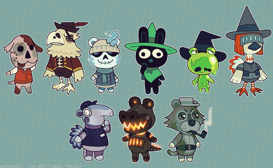 croffeepot's tweet photo. 💾💥🩸🖋️🃏
#inscryption #inscryptionfanart #AnimalCrossing #acnh https://t.co/wjfzu5SQdH