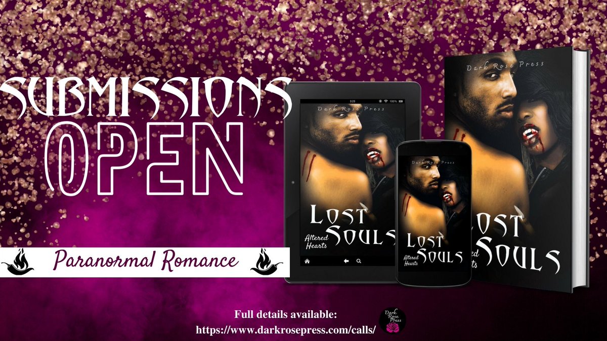 MxDrkPrincess's tweet photo. #CALLforSUBMISSIONS
#PARANORMALROMANCE #DARKROMANCE #STEAMY
🖤
CLOSES SOON
THEME: ‘LOST SOULS’
🖤DETAILS:
https://t.co/0PV9hpyCCP
🌶️🧛‍♀️🧙‍♀️
#URBANFANTASY #VAMPIRE #GHOST #WITCH #SPICY #TABOO #submissionsopen #callforwriters #amwriting #NOFEE #romancewriters #diverseauthors https://t.co/DORdNzslCF
