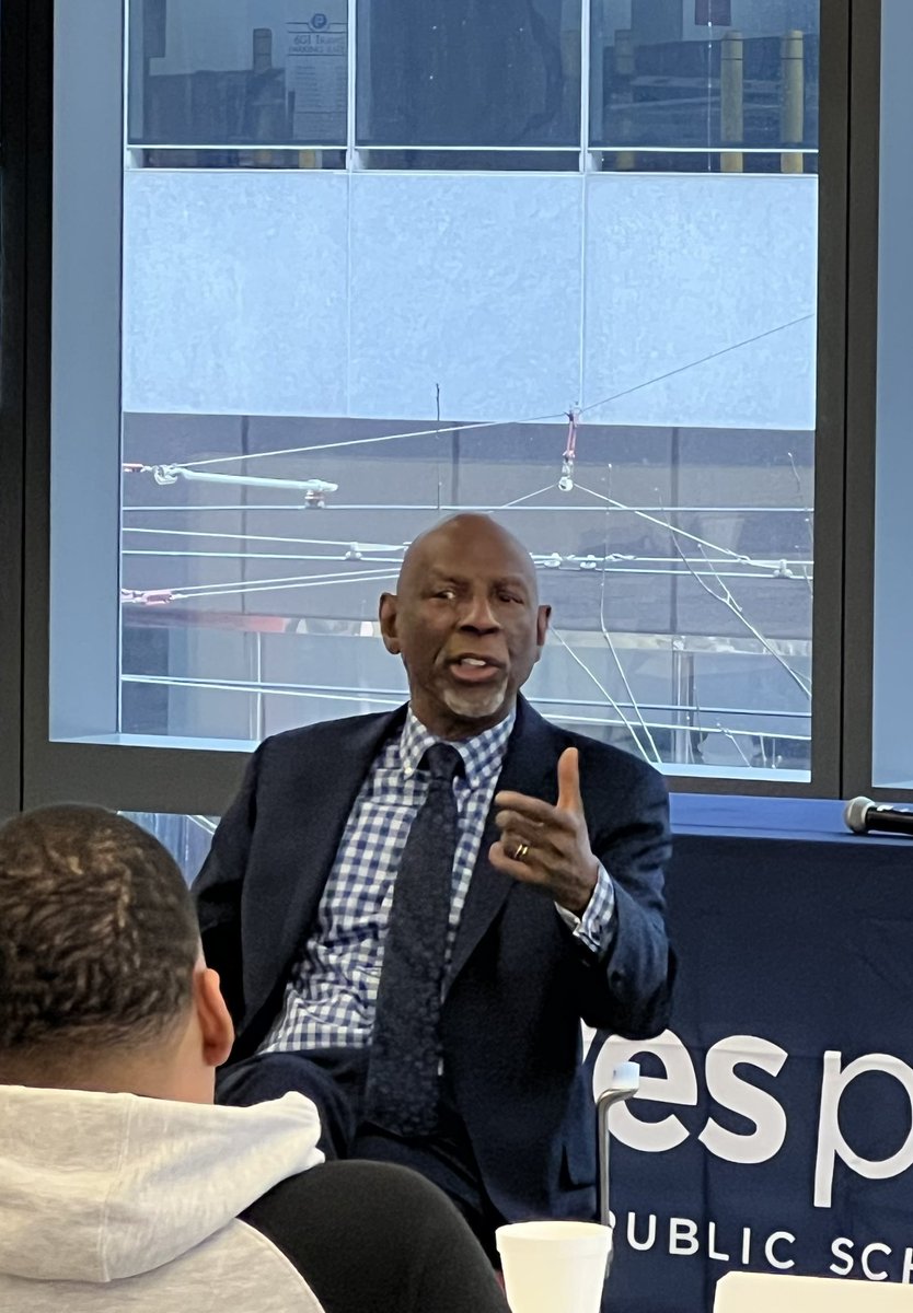 Challenged and inspired (and a little ⭐️ struck!) by Geoffrey Canada at our @YESPrep Principal Retreat today! “Our kids need a plan C.  We can’t stop at plan A or plan B.”