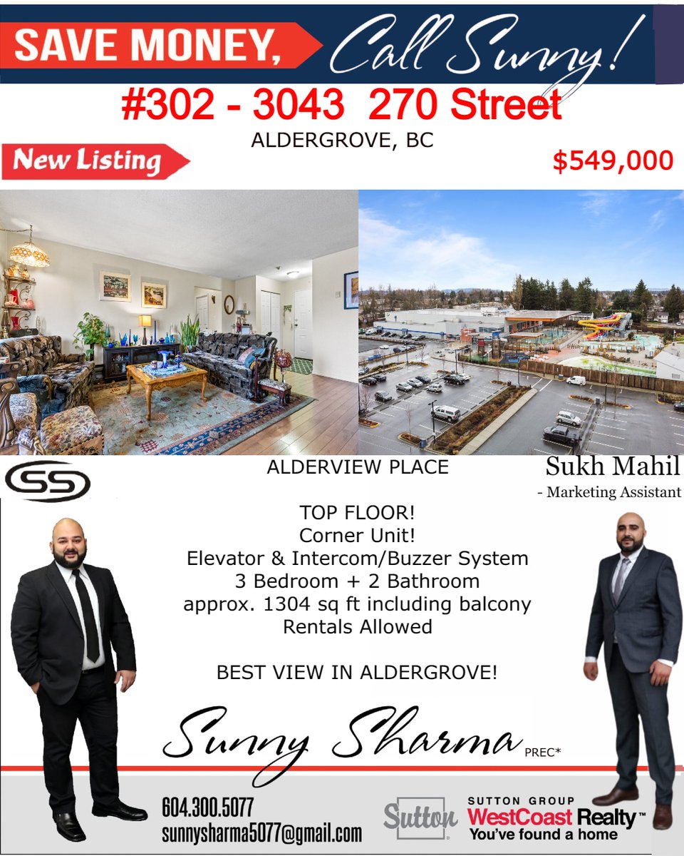 💥New Listing💥

#fraservalleyrealtor #realestateagent #Abbotsford #AbbotsfordBC #AbbotsfordHouse #AbbotsfordRealEstate #AbbotsfordRealtor #FraserValleyRealEstate #YVR #aldergrove #Langley #surrey #mission #savemoneycallsunny #sunnysharma #abbynews #langleynews #aldergrovestar