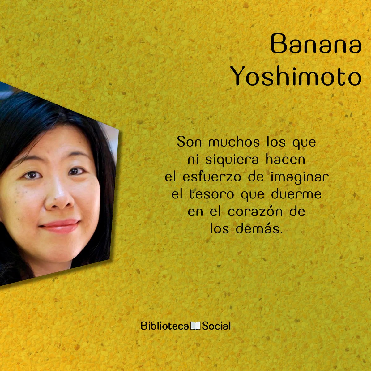 #BananaYoshimoto
#BibliotecaSocial #BS