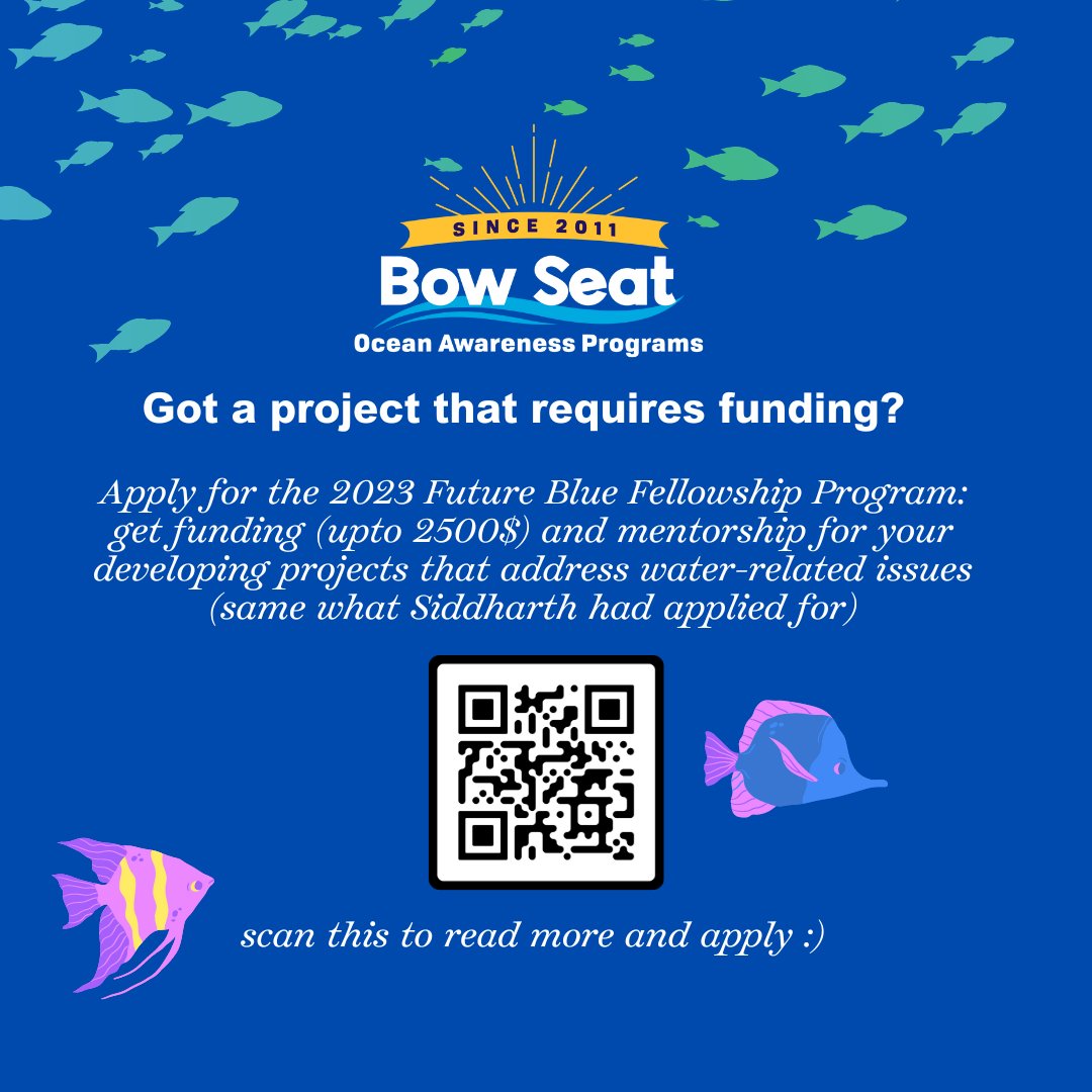fromthebowseat's tweet image. #FridaySpotlight🎇: Meet our 2022 Future Blue Grantee 🌊 Ishan Kapur, 16 #MakingWavesForClimate as founder of The Blue Voice. Ishan helped to organize plastic bag collection drives, provided employment to marginalized and helped the homeless.

#YouthActivism