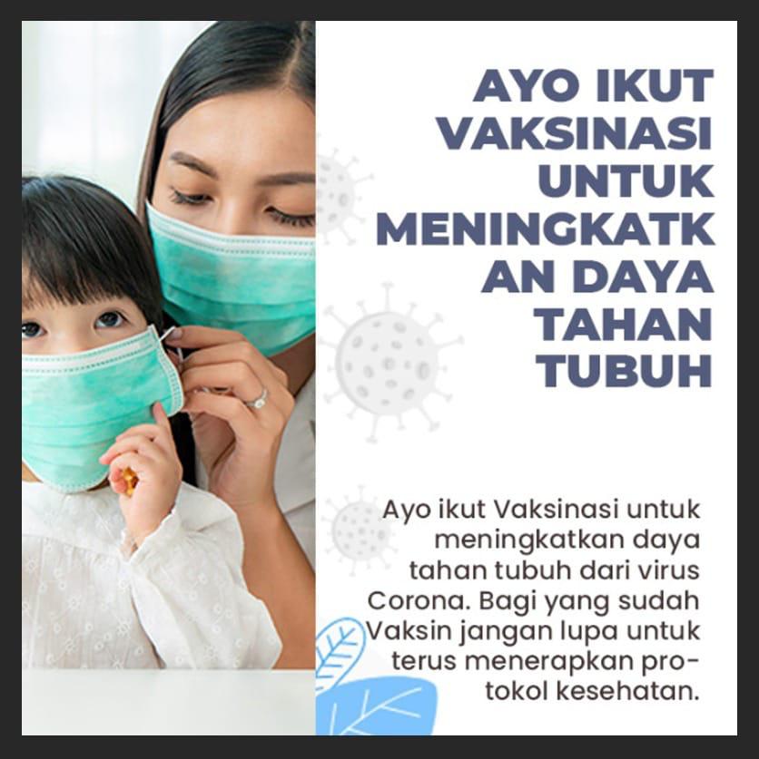 Akomeng6's tweet photo. Ingat.! #ProkesMaskerTetapJalan
Disiplin Prokes dan vaksin tetap harus dilakukan hingga pandemi dinyatakan selesai. Masyarakat diimbau untuk berhati-hati dan tetap menjaga kesehatan, serta wajib melaksanakan protokol kesehatan (prokes) secara ketat. https://t.co/L5m3tOywKm