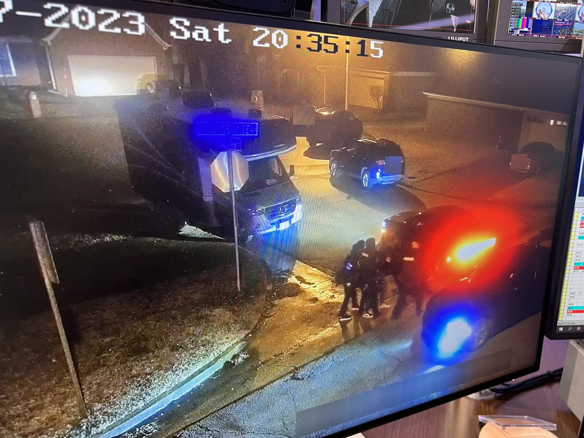 . #BREAKING Police Body camera Video just released of #TyreNichols in Memphis. <a href="/kcalnews/">KCAL News</a> @cbsla We're going through it now and will have the latest as soon as possible.
