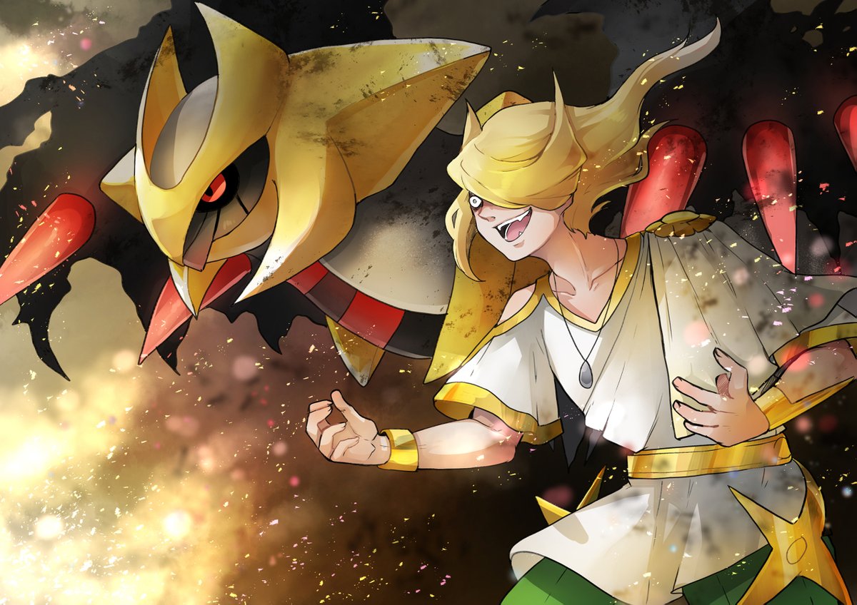 アルセウス「Happy PLA, pokemon leyends arceus dayon 」|🌟yami11arts🌙 # AA14 Salón manga Alicanteのイラスト