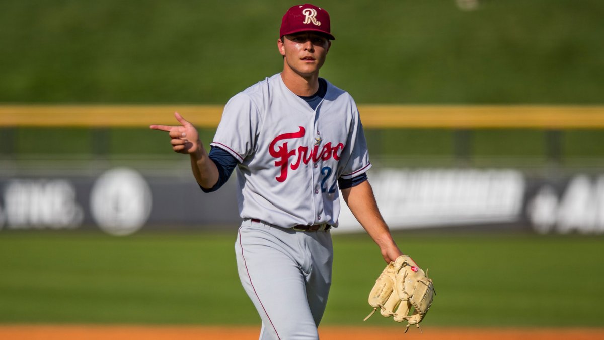 MLBPipeline's tweet image. The #TexasRangers are sending eight of their Top 30 prospects to big league camp as non-roster invitees: atmlb.com/2LkfH6p

RHP - Jack Leiter
RHP - Kumar Rocker
RHP - Marc Church
LHP - Cody Bradford
LHP - Antoine Kelly
LHP - Avery Weems
2B - Justin Foscue
OF - Evan Carter