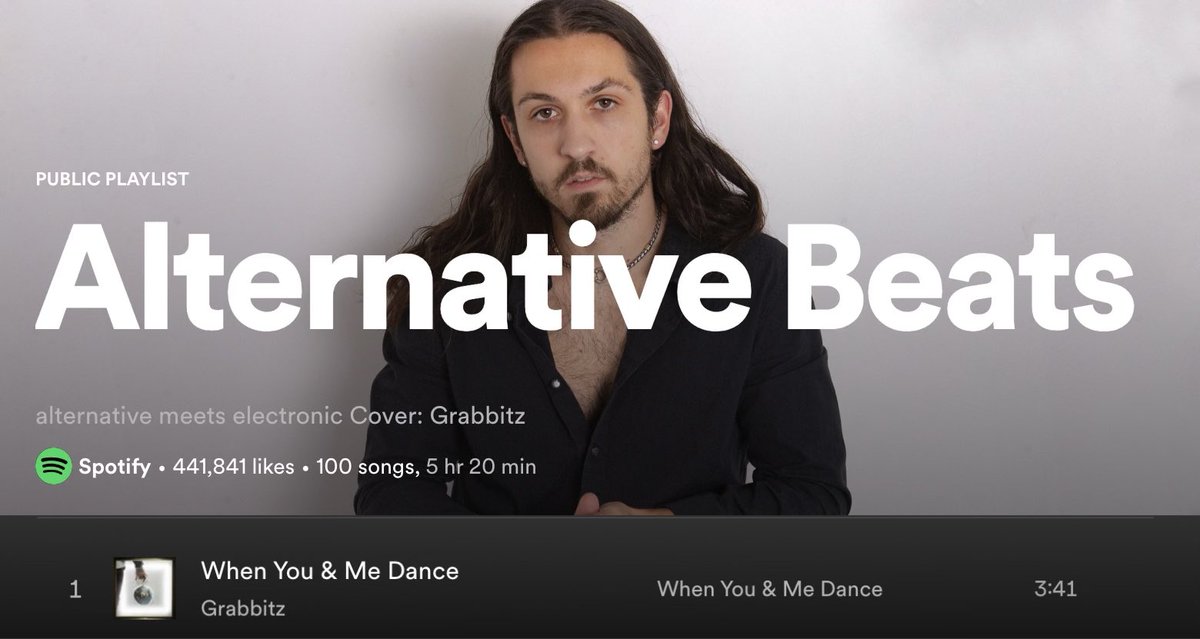 ON THE COVER OF 
ALTERNATIVE BEATS 🪩

check out WY&amp;MD at #1 

open.spotify.com/playlist/37i9d…