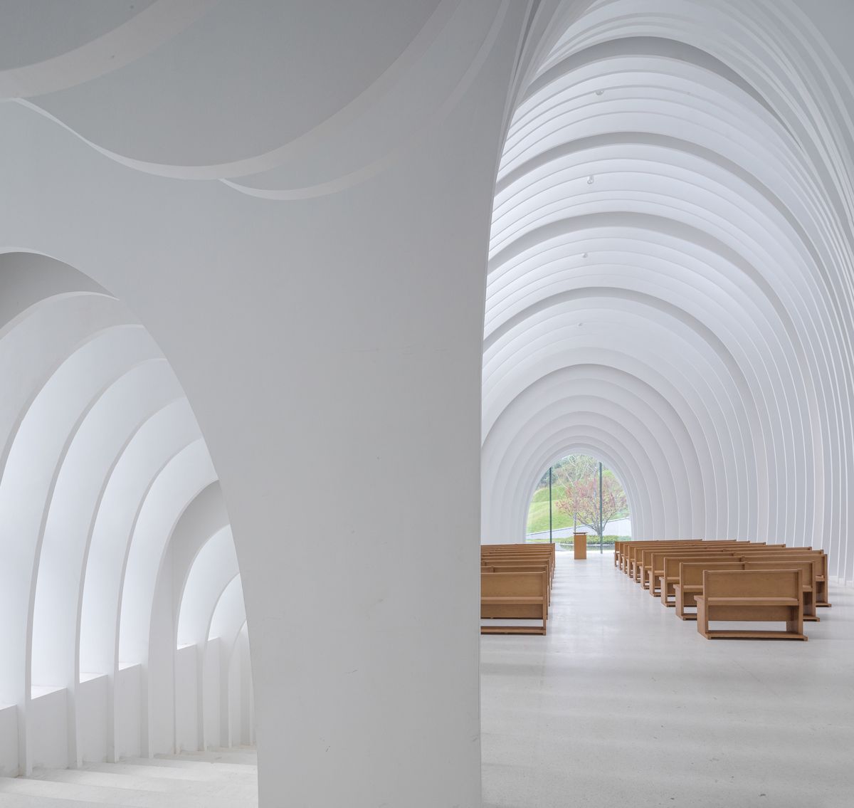 ArchDaily's tweet image. The Chamber Church / Büro Ziyu Zhuang archdaily.com/974883/the-cha…