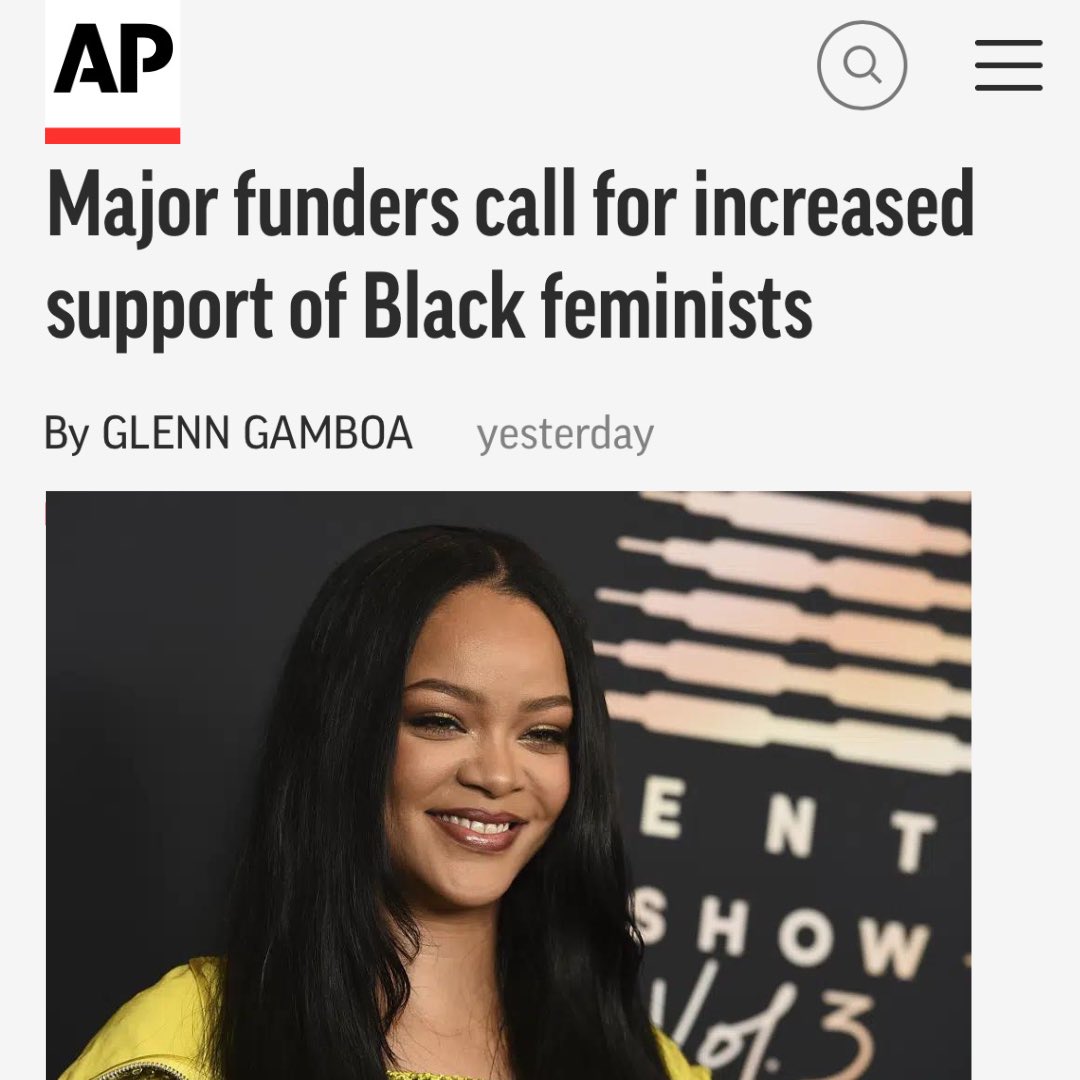 Read the full story by hitting the 🔗 below AND join us with @BlackFemFund to #FundBlackFeminists

apnews.com/article/busine…