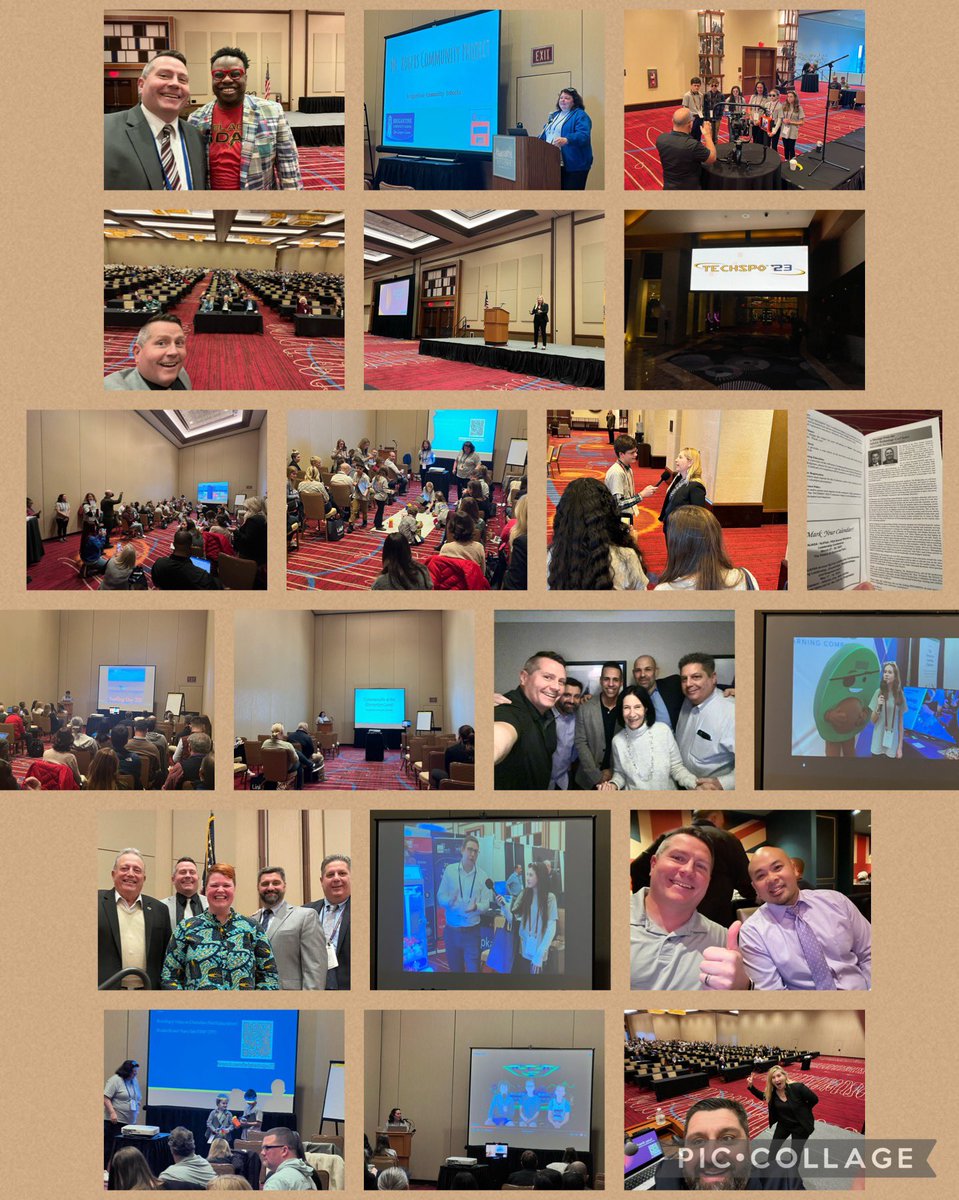 GlennGRobbins's tweet photo. That’s a wrap! @NJASANews #Techspo23 was the most attended conf yet! Great keynotes,sessions & vendors. Grateful to Co-Chair w/ my great friend @ScottRRocco, as well as having our @brigschools scholars and staff presenting in 4 different sessions! #remarkable #proud #thankful https://t.co/IIXHeP0dKD