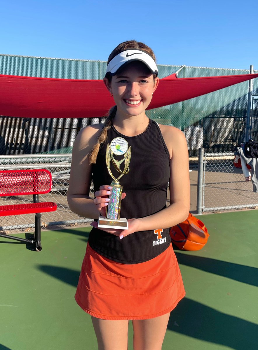 thstennis1's tweet photo. The Texas High Varsity Tennis Team traveled to Rockwall on Friday to compete in the Frozen Ball Invitational. It was a great day for the Tigers! Thought our kids really fought hard against some very tough competition. We continue to see these kids improve with each tournament. https://t.co/MQZSLGHR4I