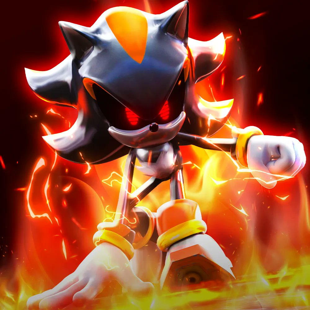 Flame shadow - roblox sonic speed simulator skin by