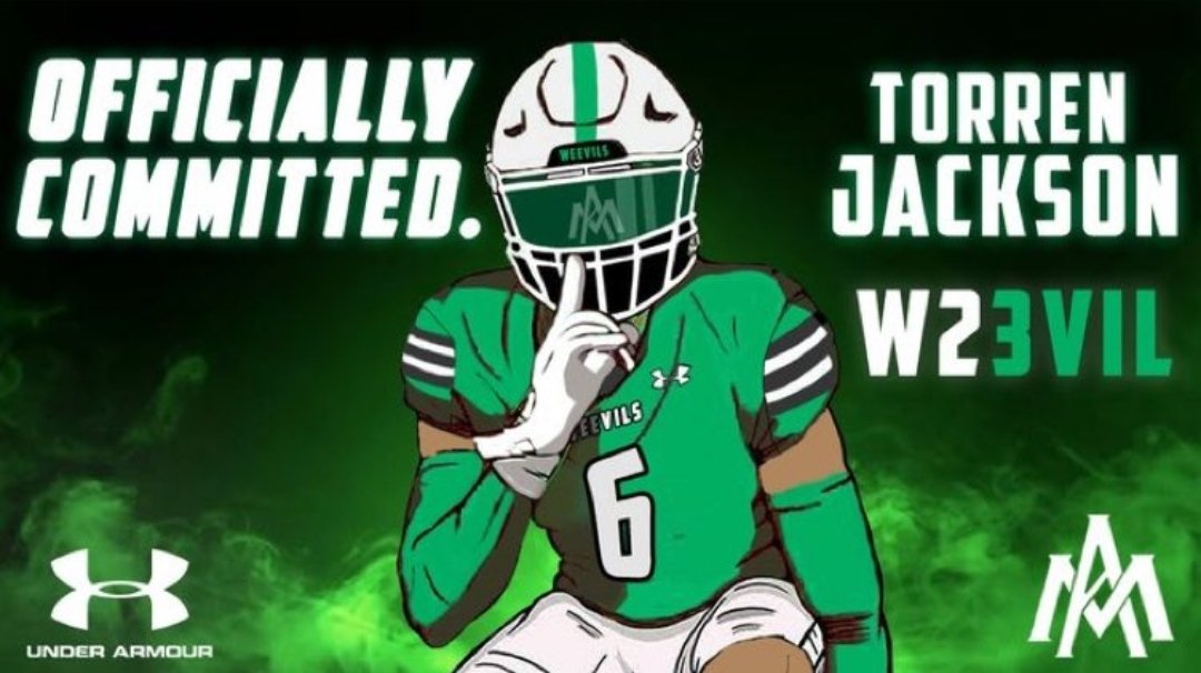 Torren Jackson (@starlife_tj) on Twitter photo I am very thankful for every coach during this recruiting process. Today, I am extremely excited to announce my official commitment to <a href="/WeevilFootball/">UAM Football</a> <a href="/UAMsports/">UAM Athletics</a> <a href="/CoachWrightUAM/">Steve Wright</a> <a href="/walkerashburn47/">walker ashburn</a> <a href="/ARPrepSports/">Arkansas Prep Sports</a> <a href="/PrepRedzoneAR/">Prep Redzone Arkansas</a> <a href="/tctabler/">PrepRedZoneTom Tabler</a> <a href="/ArkansasGems/">Arkansas Hidden Gems</a> <a href="/watsonchapel_fb/">Watson Chapel Football</a> I am very thankful for every coach during this recruiting process. Today, I am extremely excited to announce my official commitment to <a href="/WeevilFootball/">UAM Football</a> <a href="/UAMsports/">UAM Athletics</a> <a href="/CoachWrightUAM/">Steve Wright</a> <a href="/walkerashburn47/">walker ashburn</a> <a href="/ARPrepSports/">Arkansas Prep Sports</a> <a href="/PrepRedzoneAR/">Prep Redzone Arkansas</a> <a href="/tctabler/">PrepRedZoneTom Tabler</a> <a href="/ArkansasGems/">Arkansas Hidden Gems</a> <a href="/watsonchapel_fb/">Watson Chapel Football</a>