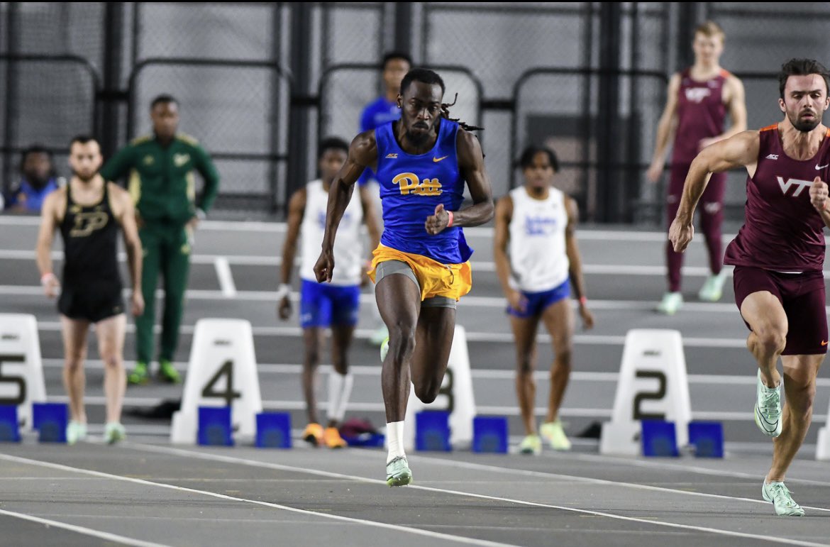 Pitt_TF_XC's tweet photo. 🔥New Top 10 Time🔥⬇️

M 60m
2️⃣ Stephon Brown
⏱ 6.65
✅ #2 in program history https://t.co/nbONNGKA9I