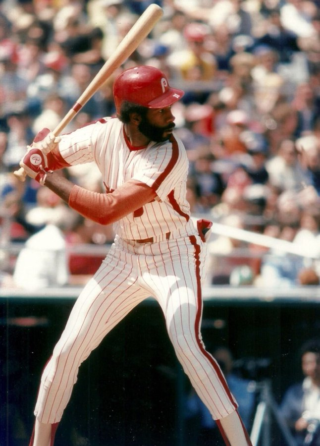 The Secretary of Defense, Garry Maddox! A @USArmy vet who served in Vietnam in '69, Maddox was one of the best CF of his generation, earning 8 GG w #Phillies & helped them to the 1980 WS title. His @sabr bio sabr.org/bioproj/person…