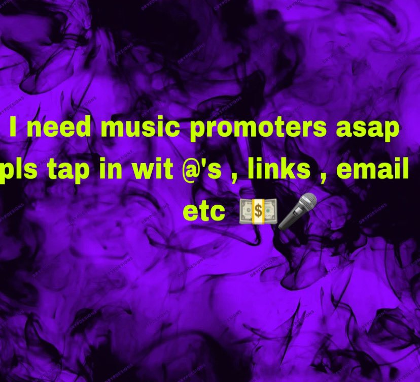 I need y’all ! #musicpromoters #socialmedia #socialmediaplatforms #rappers #rap