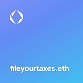 It's that time of the year
#ENS #FileYourTaxes