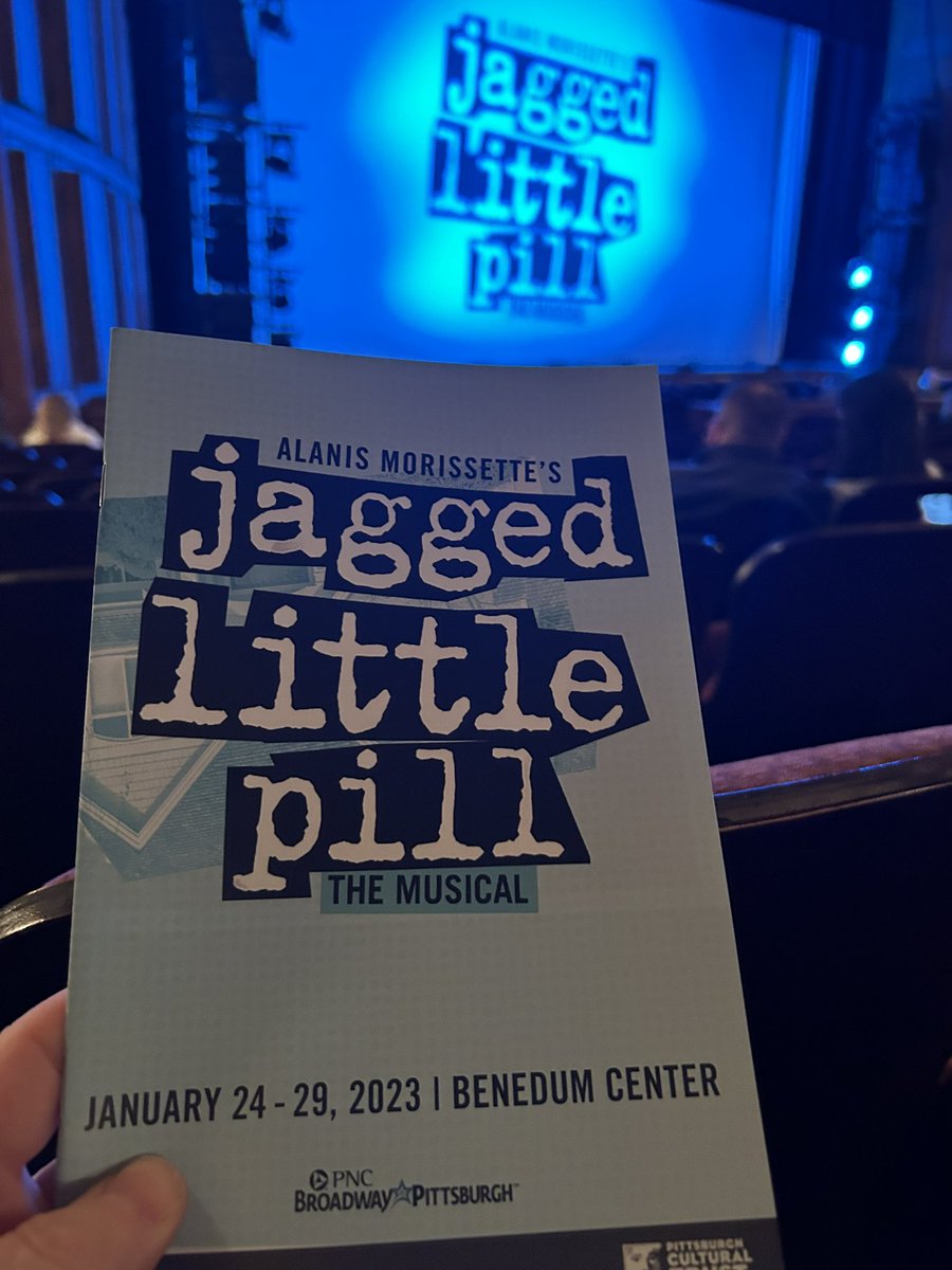 Excited to see this tonight. This album came out my first year teaching and I wore that CD out. I make no apologies for loving me some Alanis Morissette 😁
