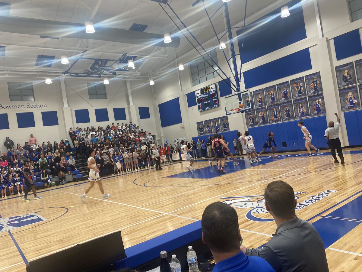 jaymar10's tweet photo. CTK @CTKCrusaders new gym is more breathtaking in person! Great facility for HS Basketball 🏀! I can’t wait to watch CSAC tournament here in February. https://t.co/A5QSZTeePr